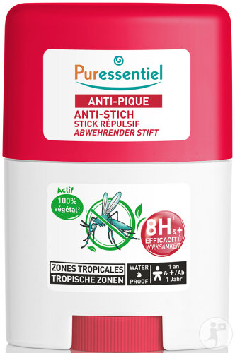 Puressentiel Anti-Stich Abwehrender Stift Wasserfest 20ml