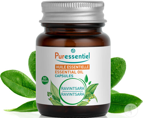 Puressentiel Ätherische Öl-Kapseln Ravintsara Bio 60 Stück