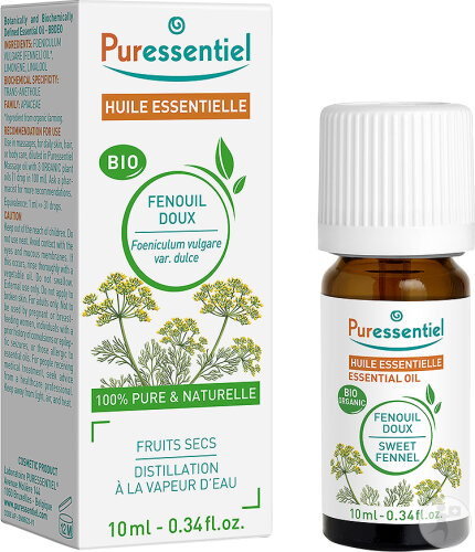 Puressentiel Ätherisches Öl Süßer Fenchel Bio 10ml