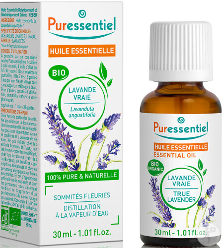 Puressentiel Echter Lavendel Bio Ätherisches Öl Flakon 30ml