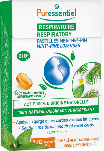Puressentiel Atmungsaktiv Minze-Kiefer 20 Pastillen