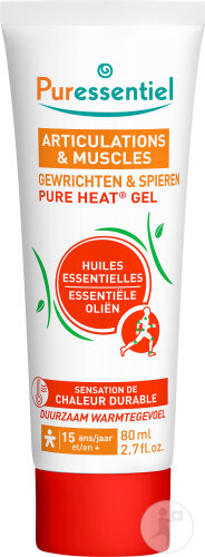 Puressentiel Pure Heat Gel Gelenke Und Muskeln 15+ Jahre Tube 80ml