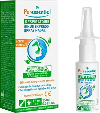 Puressentiel Respiratoire Sinus Express Nasenspray 15ml