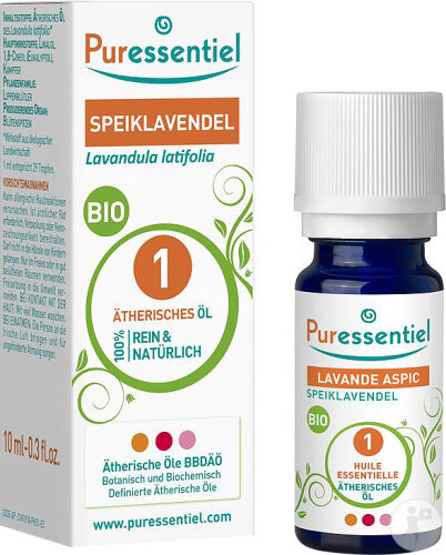 Puressentiel Ätherisches Öl Lavendel Aspik Bio 10ml