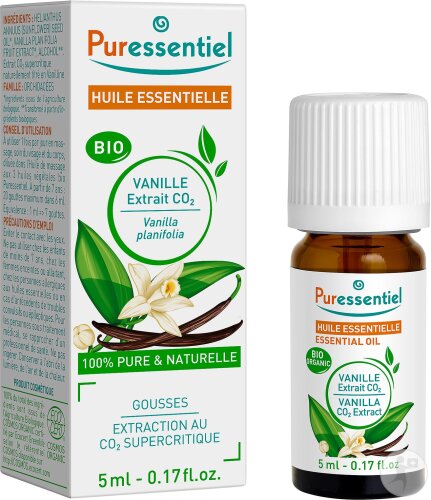 Puressentiel Vanille Bio Ätherisches Öl Fläschchen 5ml