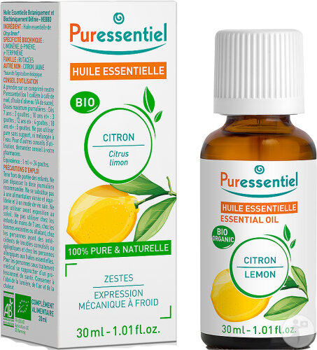 Puressentiel Zitrone Ätherisches Öl Bio Flasche 30ml