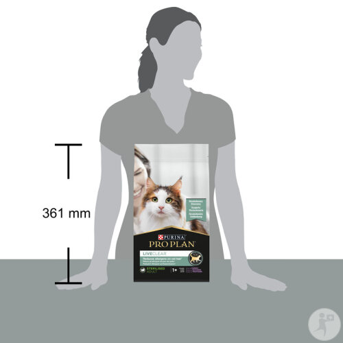 Pro Plan Liveclear Tegen Allergenen Trockenfutter Sterilisierte Erwachsene Katzen Truthahn 1,4kg-4