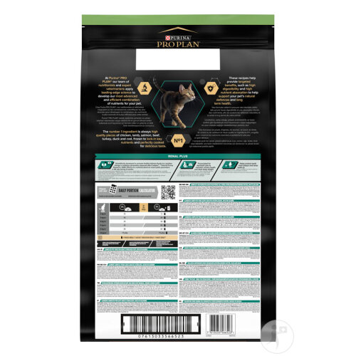 Pro Plan Renal Plus Für Gesunde Nieren Trockenfutter Für Sterilisierte Erwachsene Katzen Lachs 10kg-2