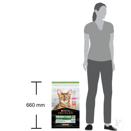 Pro Plan Renal Plus Für Gesunde Nieren Trockenfutter Für Sterilisierte Erwachsene Katzen Lachs 10kg-3
