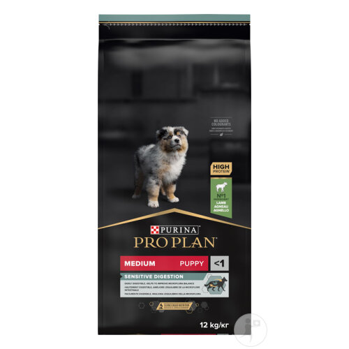 Pro Plan Sensitive Digestion Verdauungsgesundheit Trockenfutter Für Welpen Medium Lamm 12kg-2