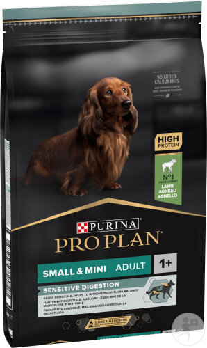 Pro Plan Sensitive Digestion Verdauungsgesundheit Trockenfutter Erwachsene Hunde Small&Mini Lamm 7kg