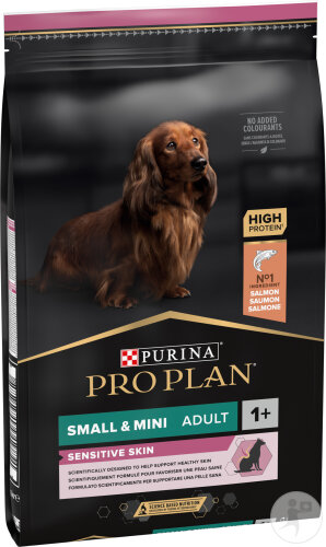 Pro Plan Sensitive Skin Empfindliche Haut Trockenfutter Für Erwachsene Hunde Small & Mini Lachs 7kg