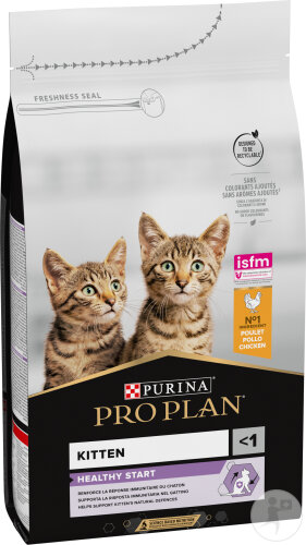 Pro Plan Healthy Start Zur Stärkung Der Immunität Trockenfutter Für Kätzchen 1-12 Monate Huhn 1,5kg