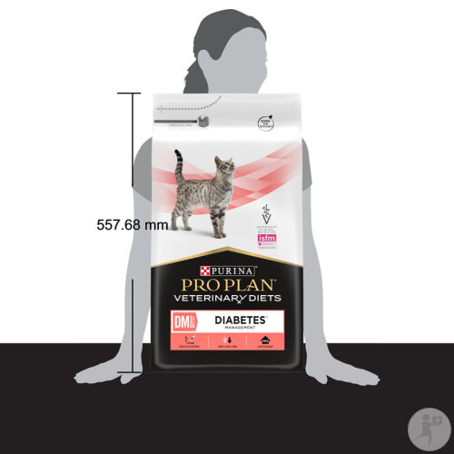 Pro Plan Veterinary Diets DM Diabetes Management Trockenfutter Fr Katzen  5kg | Newpharma