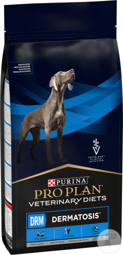 Pro Plan Veterinary Diets DRM Dermatosis Trockenfutter Für Hunde 12kg