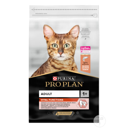 Pro Plan Vital Functions Zur Unterstützung Vitaler Sinne Trockenfutter Erwachsene Katzen Lachs 10kg-2