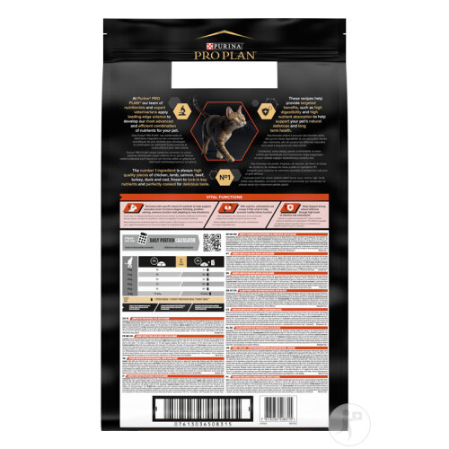 Pro Plan Vital Functions Zur Unterstützung Vitaler Sinne Trockenfutter Erwachsene Katzen Lachs 10kg-3