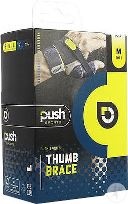 Push Braces Sports Daumenbandage Größe M Links 1 Stück