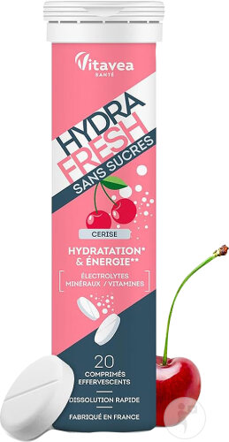 Vitavea Hydrafresh Kirsche 20 Brausetabletten