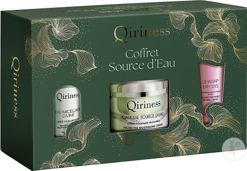 Qiriness Feuchtigkeitsspendendes Pflegeset Source D'Eau 3 Produkte