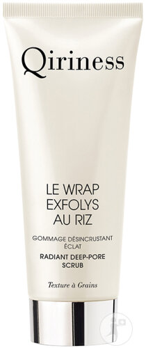 Qiriness Le Wrap Exfolys Au Riz Strahlendes Porentiefes Peeling Tube 75ml