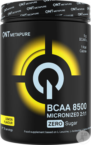 QNT BCAA Powder 8500 Zitronengeschmack Dose 350g