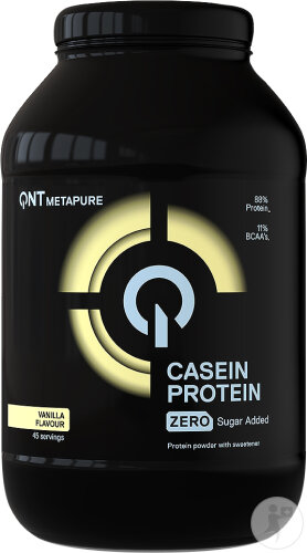 QNT Casein Protein Pulver Vanillageschmack 908g