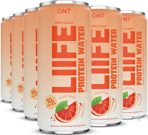 QNT Liife Protein Water Blutorange Ginseng 12x330ml
