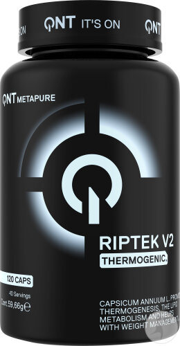 QNT Riptek V2 Thermogener Fettverbrenner 120 Kapseln