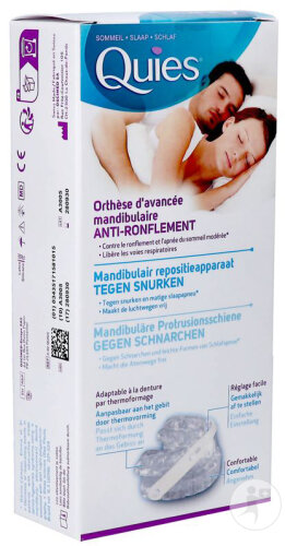 Quies Anti-Schnarch Kieferorthese Fortgeschritten 1 Stück