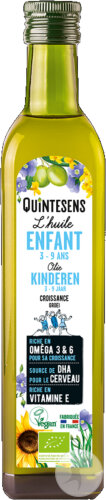 Quintesens Öle Mischung 5 Bio-Öle Kind 3-9 Jahre 250ml