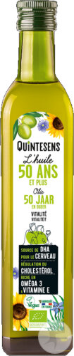 Quintesens Öle Mischung 6 Bio-Öle +50 Jahre 250ml