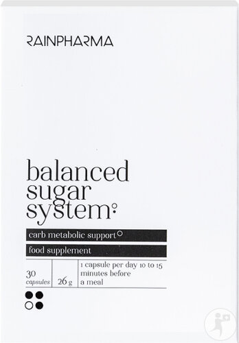 Rainpharma Balanced Sugar System Mit Reducose Und Quercetin 30 Kapseln