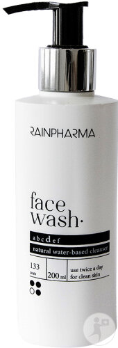 RainPharma Face Wash Gesichtsreiniger Pumpflasche 200ml