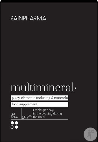 RainPharma Multimineral Premium Multimineral-Formel 30 Tabletten