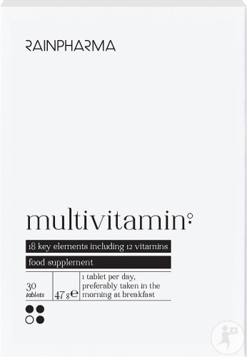 RainPharma Multivitamin Premium Multivitamin-Formel 30 Tabletten