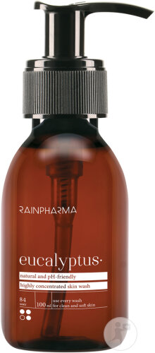RainPharma Skin Wash Eukalyptus Konzentrat Für 2,5 Monate Pumpflasche 100ml