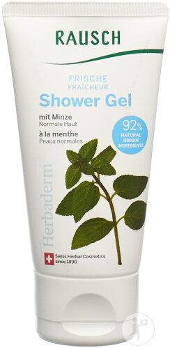 Rausch Duschgel Mit Minze Und Meeresmineralien Trockene Sensible Haut Tube 50ml