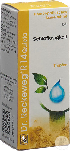 Reckeweg R14 Quieta Tropfen Flasche 50ml