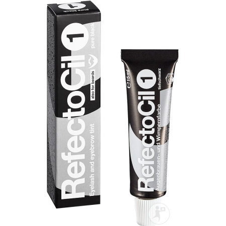 Refectocil Wimpernfarbe No. 1 Tiefschwarz Tube 15ml