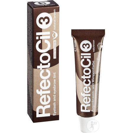 Refectocil Wimpernfarbe No. 3 Naturbraun Tube 15ml