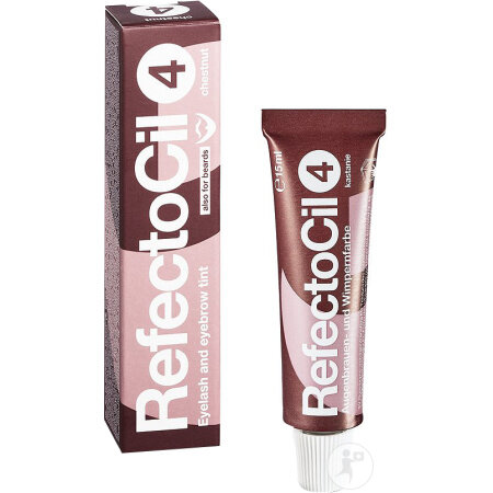 Refectocil Wimpernfarbe No. 4 Kastanie Tube 15ml