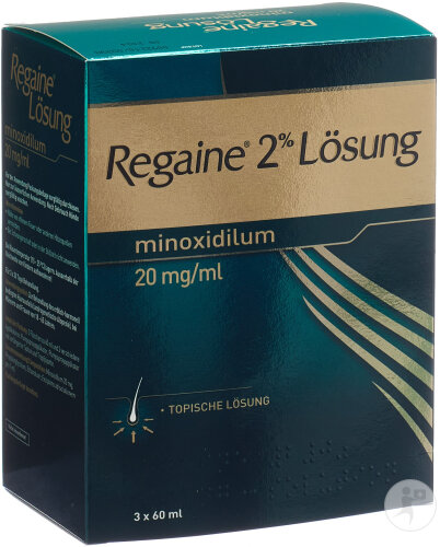 Regaine Topische Lösung 2% Flasche 3x60ml