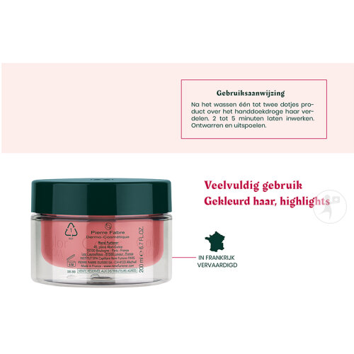 René Furterer Color Glow Glanz-Reparaturmaske Farbschutz Gefärbtes/Strähniges Haar 200ml  -2