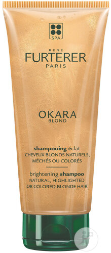 René Furterer Okara Blond Glanz-Shampoo Natürlich Blondiertes Coloriertes Haar 200ml