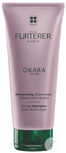 René Furterer Okara Silver Shampoo Gegen Gelbstich Bei Grauem Und Weißem Haar 250ml