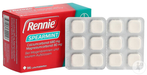 Rennie Spearmint Lutschtabletten 96 Stück-2