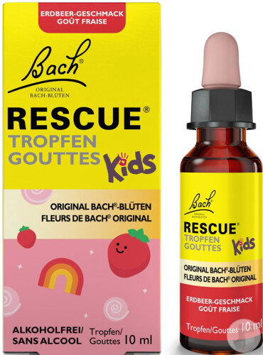 Rescue Kids Tropfen Erdbeere Flakon 10ml