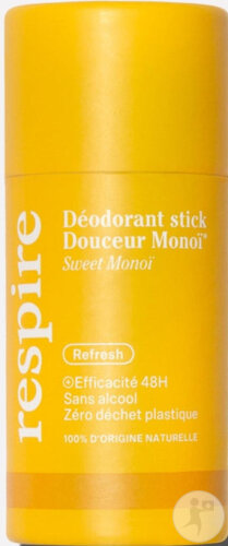 Respire Deodorant Stick Karton Monoï Sanft 50g