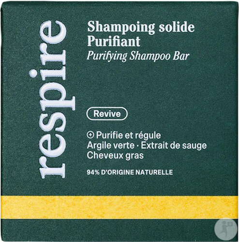 Respire Klärendes Festes Shampoo Kaktusblüte 75g